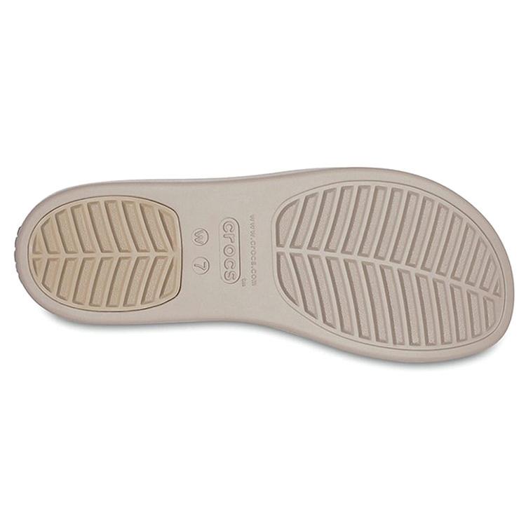 Crocs Женские легкие сандалии Brooklyn бледно-розовые 206219-6RL