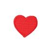 Red Heart Shape Embroidery Patch Stickers Clothes Patch Apparel Applique Patches Patch Sticker