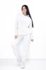 Women’s Warm Sports Suit – Oversized Hoodie & Jogger Pants, Soft Cotton Blend, Winter, 3400-025 HC