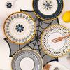 1/2/4pcs Diameter 30cm Black Lace Meal Mat Spider Web Shape Round Placemat