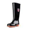 Industrial Construction Working Black Oil Acid Alkali Resistant Steel Toe PVC Rubber Protective Rain Boot Safety Gumboots