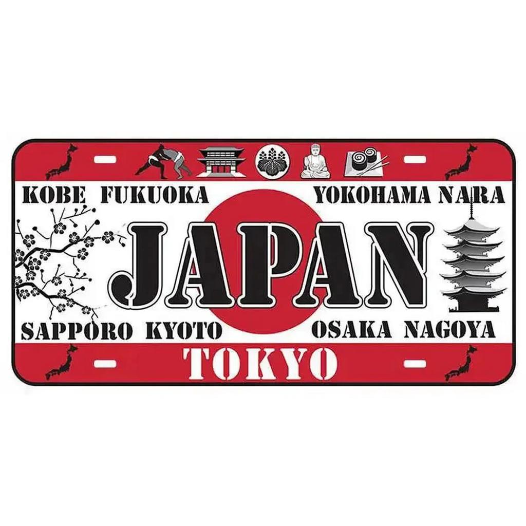 Spain License Plates for Wall Art Decoration Metal Tin Signs Vintage Tags Metal Automotive Signs For Cafe Bar Club Garage Pubs