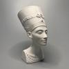 Бюст Нефертити Музей Древнего Египта Реплицированная гипсовая скульптура Настольные украшения Современное украшение дома Эстетическая художественная фигурка