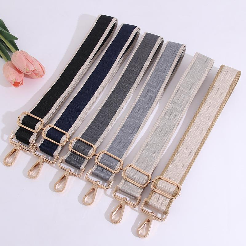 Регулируемый ремень для сумки через плечо в полоску – универсальный, широкий сменный ремень