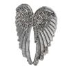 Angel Wing Brooch Pin Delicate Elegant Multilayer Plating Process Crystal Brooch for Blouse Jacket Coat Scarf Shawl