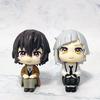 In Stock Look Up Bungou Dogs Dazai Osamu Nakajima Atsushi Action Figure Toys PVC Model Collection Kawaii Q Version Doll