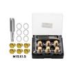 13pcs/set Thread Repair Tool M13-M20 X 1.5MM Oil Drainplug Tap Thread Repair Kit Hand Tools For Repairing Oil Pan