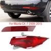 For Mazda CX-7 CX7 2009-2015 Car Rear Bumper Reversing Brake Light Tail Warming Signal Reflector Lamp Without