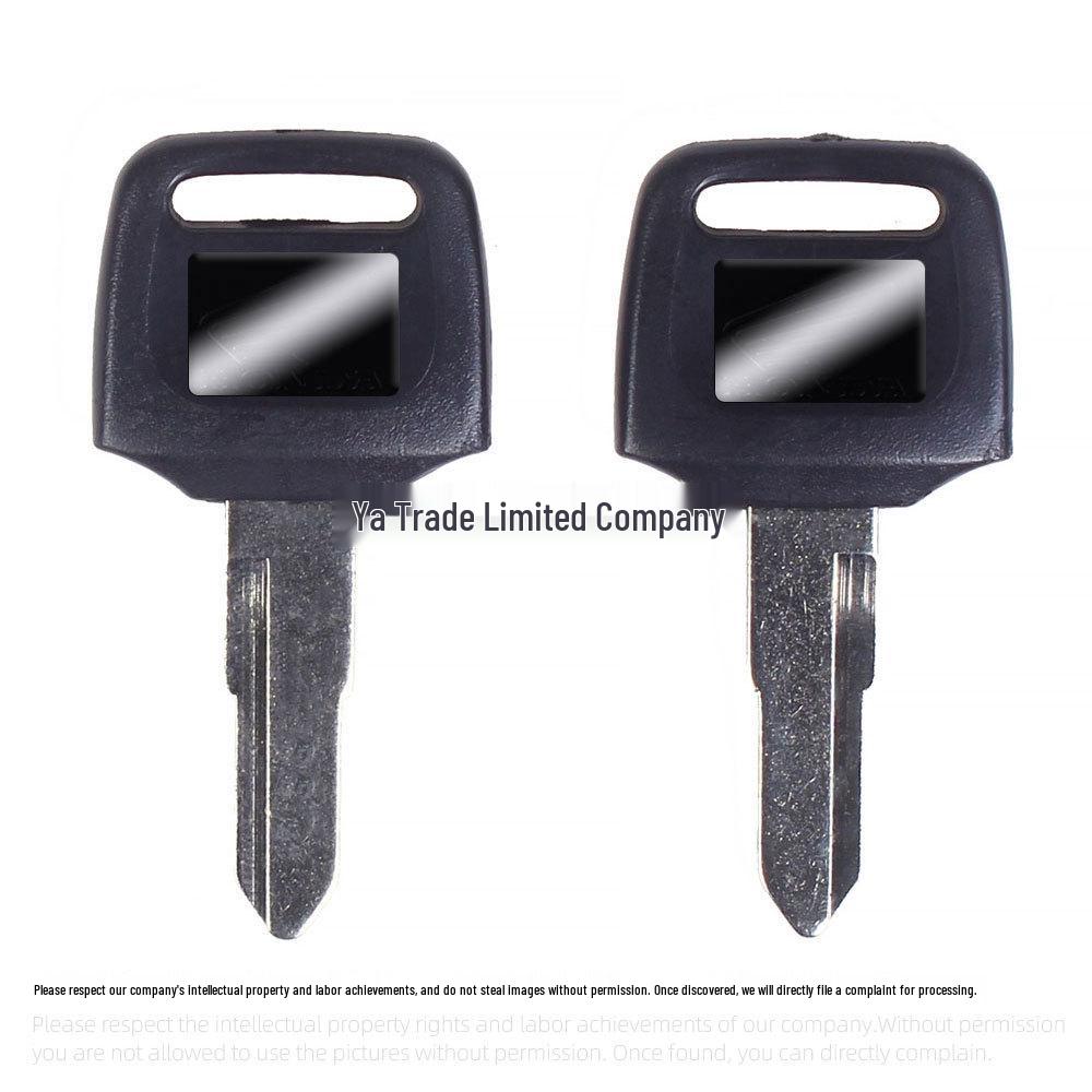Compatible Honda Motorcycle Key Blank for 50C Scooter, Little Turtle, Z4, ZX50, DIO 125, 54, 56.