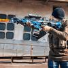 Игрушечный пистолет M416 Электрический бластер для стрельбы на улице Спортивная стрельба Гелевые пули Летние водяные шарики Игрушки для интерактивной игры родителя и ребенка
