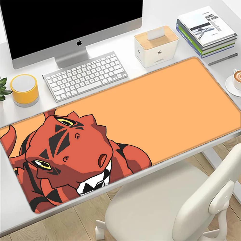 Digimon Playmats Greymons Mousepad HD Printing Computer Gamers Locking Edge Nonslip Mouse Pad XXLxcm Keyboard PC Desk Pad