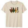 Christmas Chickens Holidays Unisex TShirt Unisexs Unisexs Graphic Tee Festive Fun