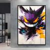Canvas Poster Pokemon Pikachu Cartoon Picture Lasting Colors Children Gifts Classic Home Living Room Walls Decorative Painting