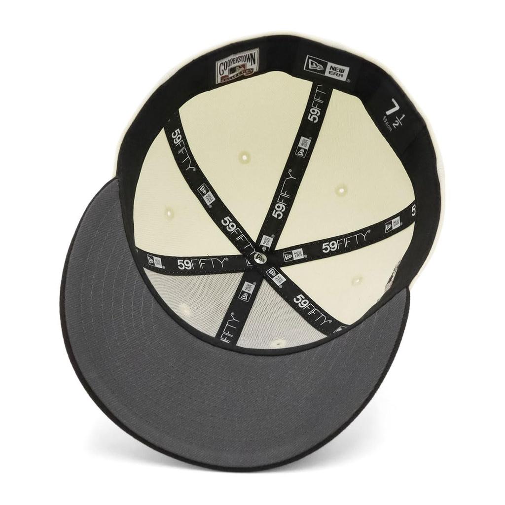 Кепка New Era LP 59FIFTY MLB Atlanta Braves ATL Белая с боковой Эксклюзивная и Также стильная уличная кепка с низким профилем и боковой Идеальная