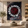 Decorative Tapestry,Red Hot Chili Peppers Printed Wall Art, Lightweight Wall Hanging For Bedroom Background