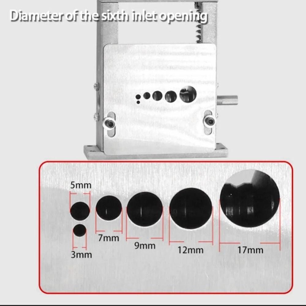 Double Drive Manual Wire Stripping Machine Hand Crank Stripping Tool Copper Cables Recycling