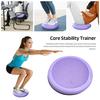 Балансировочная подушка для йоги из ПВХ с воздушным насосом, качающаяся балансировочная доска, надувное массажное сиденье, балансирующее сиденье, стабилизирующая тренировка, сенсорный диск для тренировки ядра