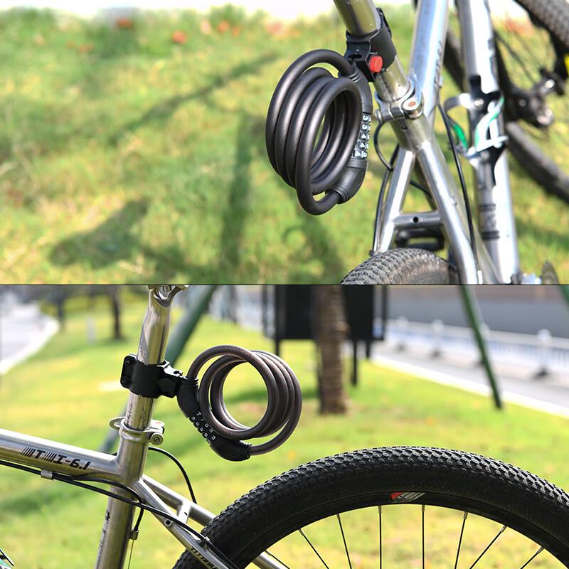 IOSN 5-Digit Password Bicycle Cable Lock