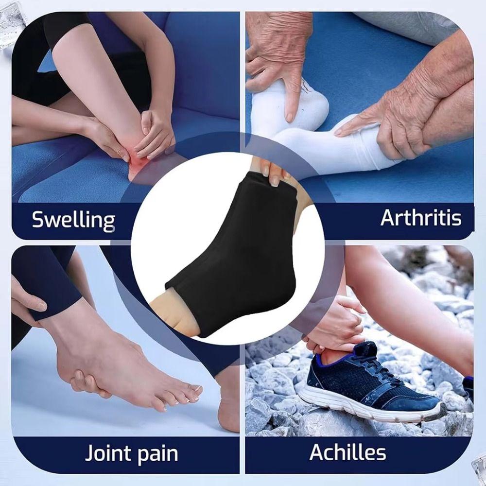 Hot & Cold Ankle Ice Pack Premium Gel Ankle Support Relief Gel Ankle Sleeve Achilles Tendonitis