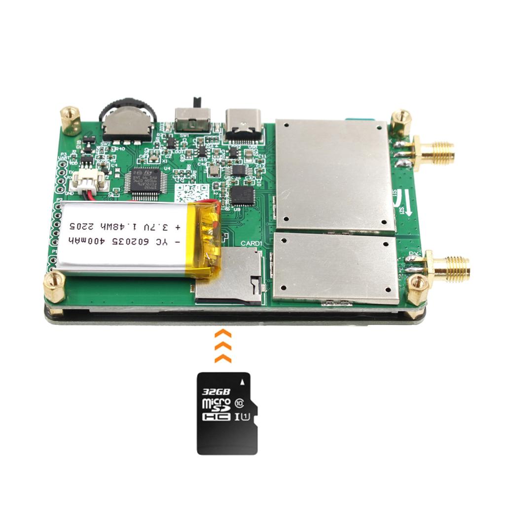 Тестер Nano VNA 50 кГц-1,5 ГГц стоячие волны короткие волны MF HF VHF UHF антенный анализатор со слотом для карты SD встроенный аккумулятор