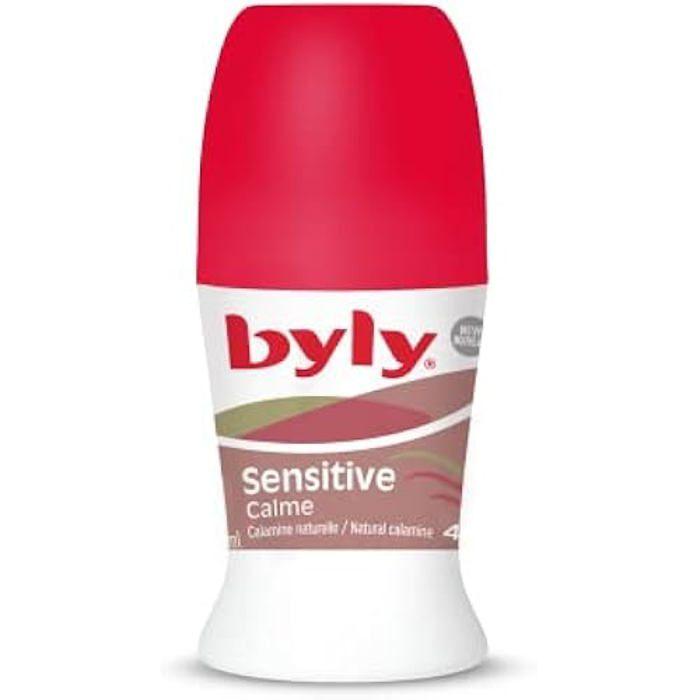 Déodorant - BYLY - SENSITIVE CALM - Roll-on 50 ml - Sans parfum - Mixte - Adulte