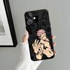 Мягкий задний чехол-бампер для iPhone 18 12 17Air X XS XR SE 15 Plus 11 17 16 Pro Max 13 Mini 14 7 8 с персонажами мультфильмов и аниме