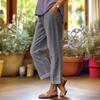 2023 Women's Cotton Linen Loose Straight-Leg Casual Fashion Pants