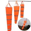 0.8m/1m/1.5m Aviation Airport Paraglide Windsock Reflective Wind Indicator