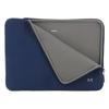 Housse Ordinateur Portable 12.5-14" En Néoprène - Ultra-souple - Protection Optimale - Bleu Marine Et Gris - MOBILIS