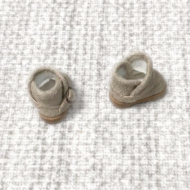 Снежные ботинки 3,8 см для плачущих кукол: Аксессуары для переодевания кукол из ткани и меха 1-го, 2-го, 3-го поколений