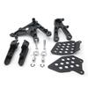 Front Footrest Foot Pegs Bracket for HONDA CBR 600RR 2007-2014 Motorcycle Parts Black