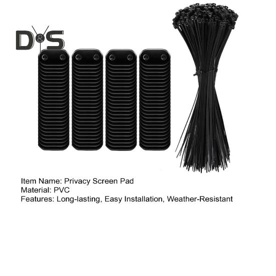 Кнопки для защитного экрана с хомутами Комплект для крепления защитного экрана для ограждения Всепогодный защитный экран Монтажные аксессуары для ограждения балкона Сад