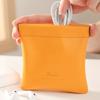 Practical Automatic Closing Folding Faux Leather Foldable