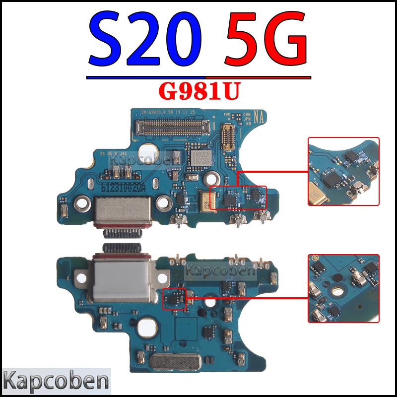 Usb Dock Charger Port for Samsung Galaxy S20 Fe S10 Lite Plus Ultra G977 G981 G986 G988 G970 G780 B N U V Charging Board Module