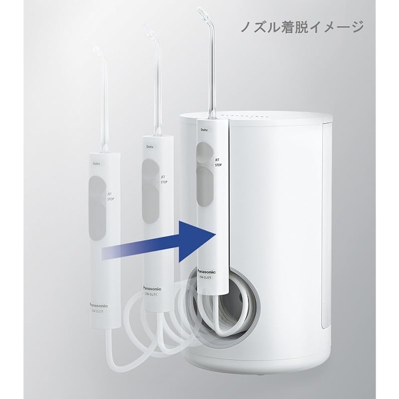 Ирригатор для полости рта panasonic струйный очиститель dolts белый EW-DJ71-W
