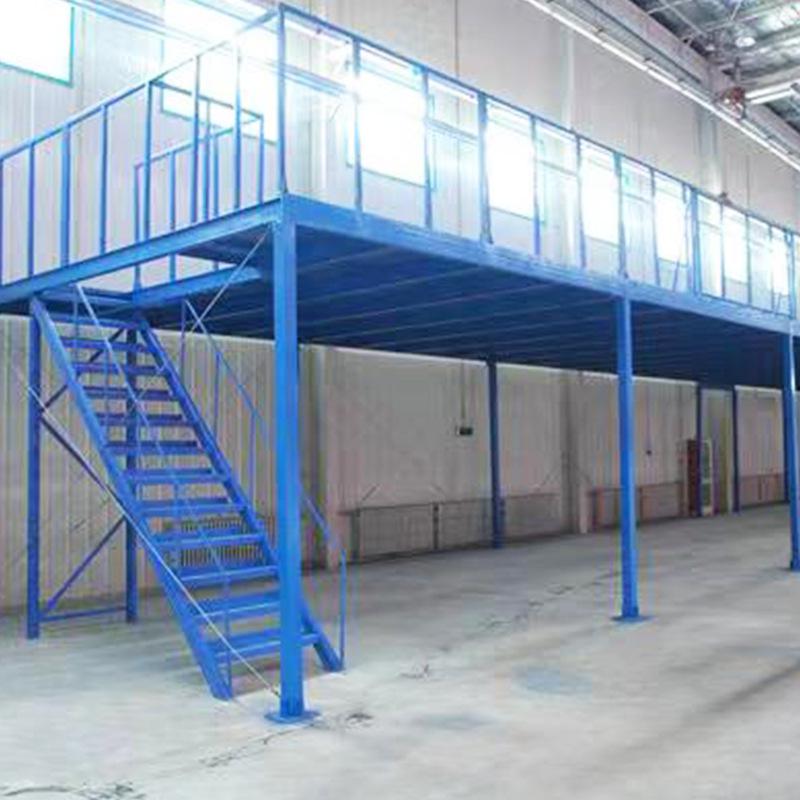 Heavy Duty Multi-Tier Steel Warehouse Shelving with Thickened Beams