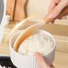 Silicone Spoon Non-stick Cooking Spoon Anti-scalding Pot Rice High-temperature-resistant Spoon Durable Kitchen Gadgets