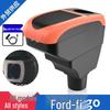 Ford Figo Center Console Armrest Storage Box Accessories