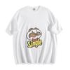 Одиночная футболка Pringles - Забавный дизайн с усами и слезами, Унисекс футболка
