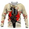 Fashion Men Hoodies Japanese Samurai 3D Men Hoodies Casual Personality Men Clothing Harajuku Sweatshirts