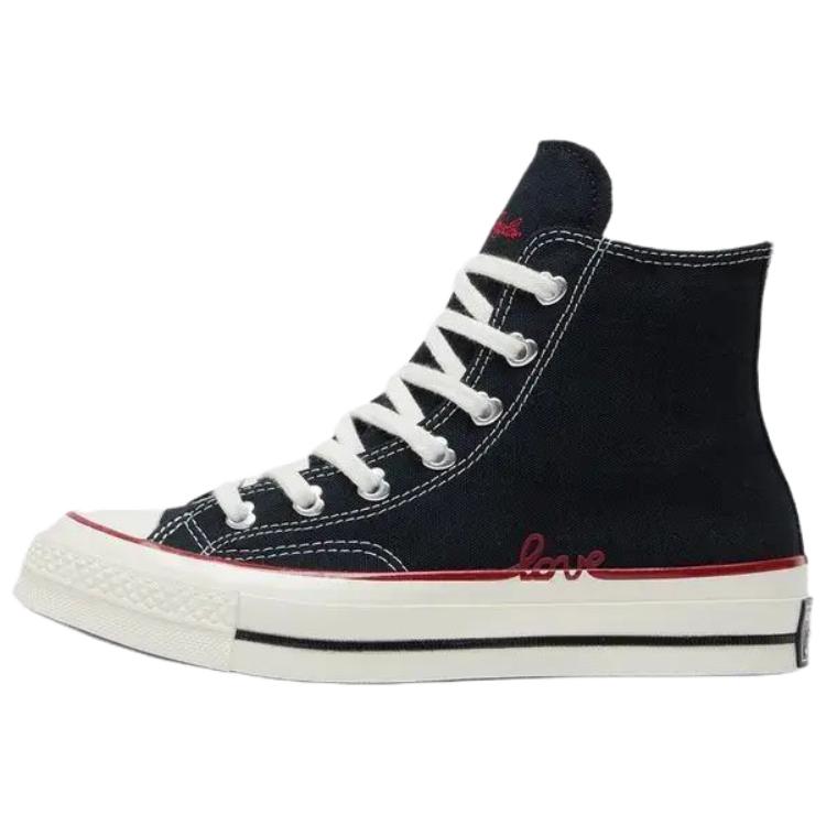 Converse Кеды на шнуровке 1970-х годов Унисекс Черно-красные A19061C