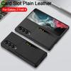 Чехол для Samsung Galaxy Z Fold 4 5g, ультратонкий кожаный чехол с гнездом для карт, пластиковый чехол, чехол для Samsung Z Fold 4 Fold4