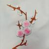 Plum Blossom Velcro Embroidery Patch: Handmade DIY Clothing Accessory