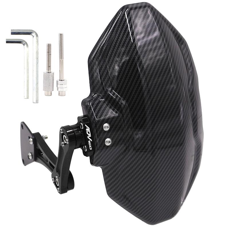 For Honda ADV160 ADV150 ADV 150 160 Motorcycle Rear Wheel Fender Mudguard Adventure Fender Forward Splash Guard  Acssories