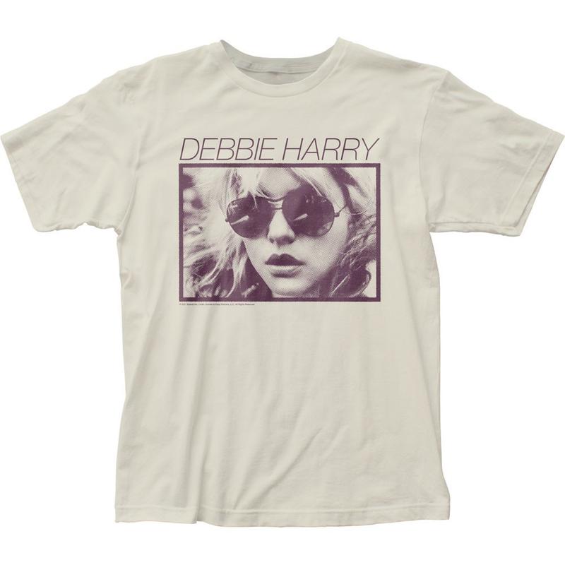 Blondie Debbie Harry Aviators Unisex T-shirt Music Classic Band Tee New Natural Graphic Tee