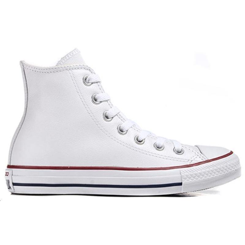 Converse Классические кеды Chuck Taylor All Star с высоким верхом для мужчин и женщин в классическом белом цвете