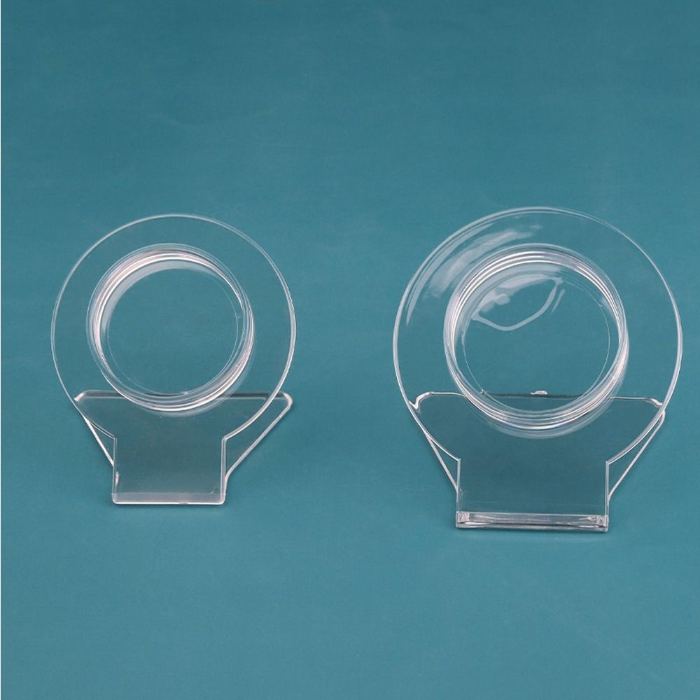 Acrylic Fashion Clear Bracelet Holder Bangle Organizer Jewelry Display Plate Jewelry Display Rack