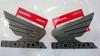 Оригинальный набор наклеек Honda с крылом Наклейка с крылом HONDA