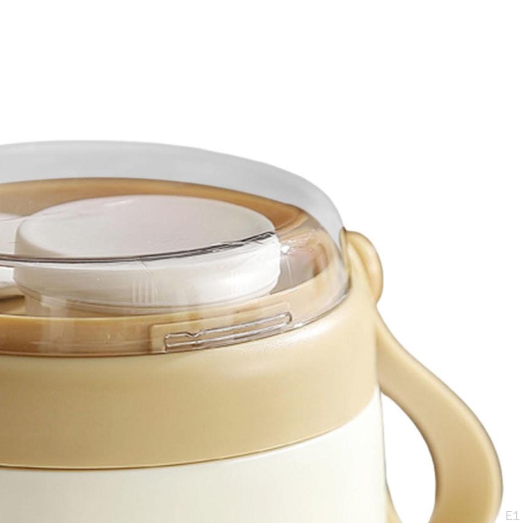 Bento Box with Detachable Food Storage Jar, Thermal Mug for Students And Office Use