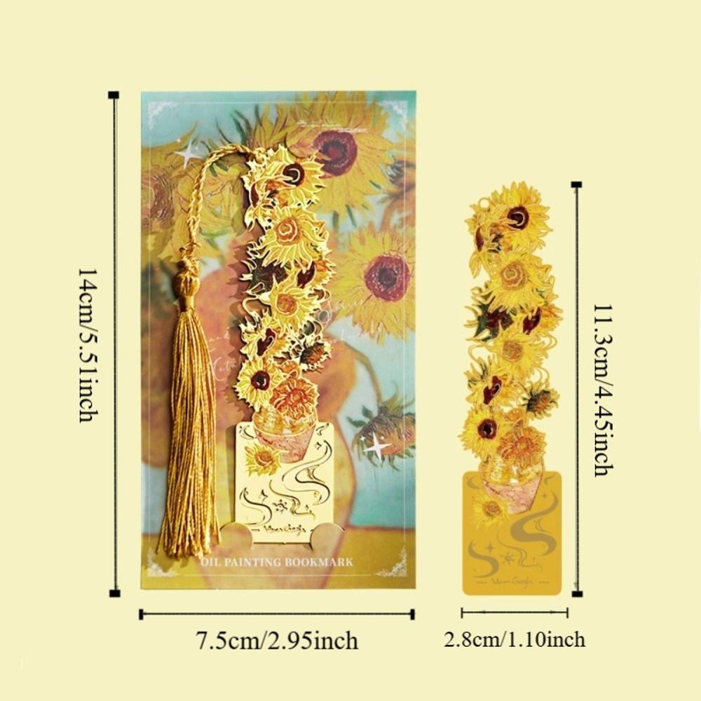 with Tassel Metal Hollow Bookmark Exquisite Reading Stationery  Book Lovers